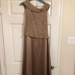 Size 12 Floor Length Formal Dress
